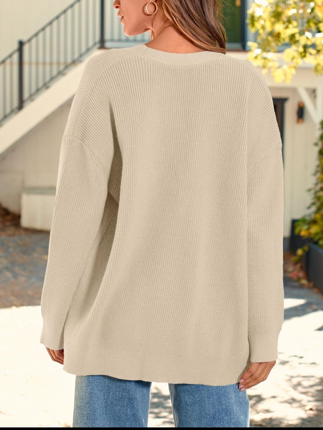 Versatile Sweater – Slight Stretch for Effortless Style and Comfort